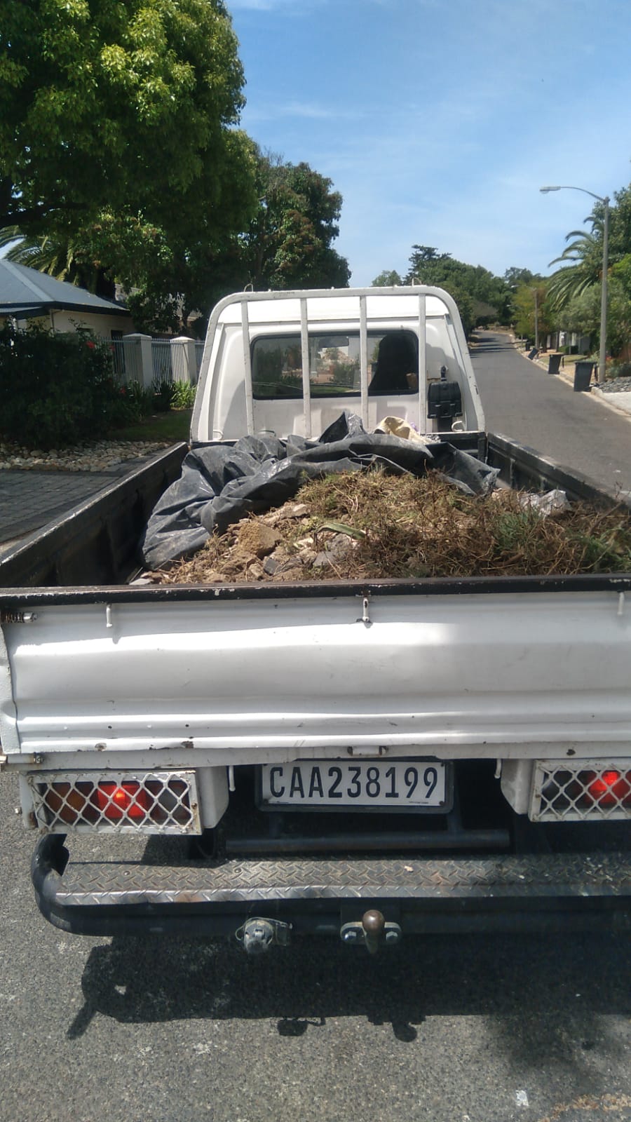 Garage clearance before and after in Cape Town